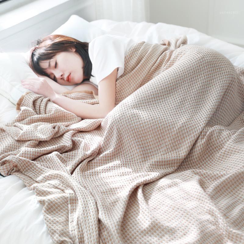 Solid Color Blanket Waffle Plaid Throw Blanket for Nap Sofa TV Travel Summer Quilt High Quality Soft Towel Single Double1
Solid Color Blanket Waffle Plaid Throw Blanket for Nap Sofa TV Travel Summer Quilt High Quality Soft Towel Single Double1