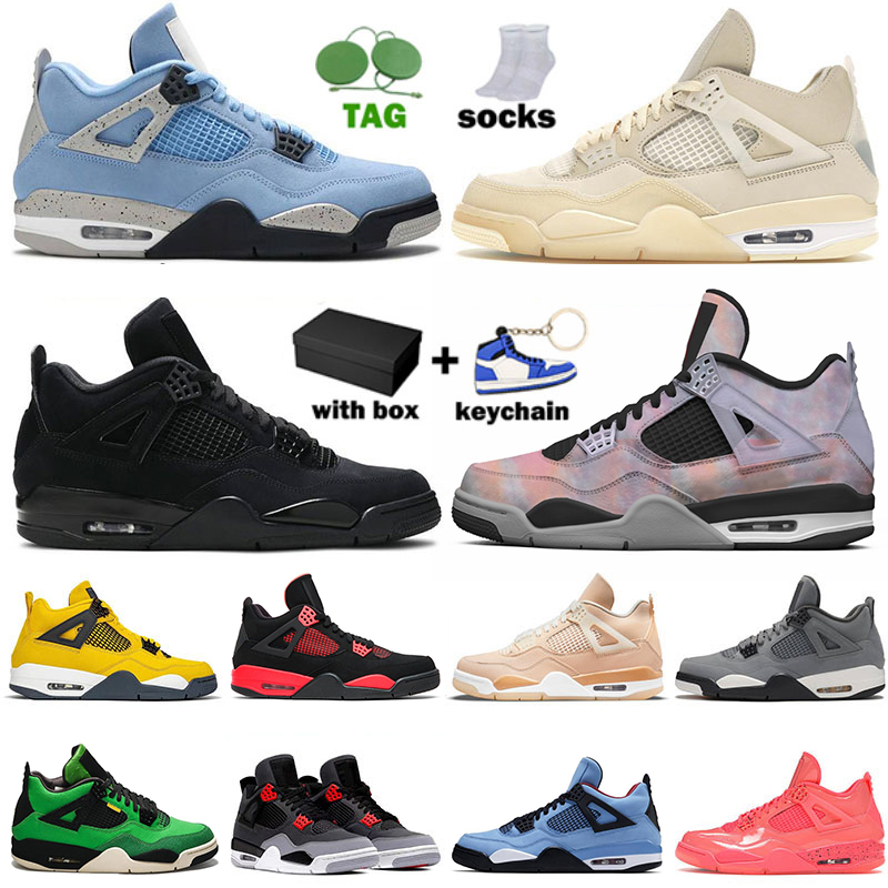 With Original Box High Quality Jumpman 4 4s Basketball Shoes Men Women Zen Master Cactus Jack Sail University Blue White Bred Red Thunder Sport Sneakers Trainers, # diy 40-47
With Original Box High Quality Jumpman 4 4s Basketball Shoes Men Women Zen Master Cactus Jack Sail University Blue White Bred Red Thunder Sport Sneakers Trainers, # diy 40-47