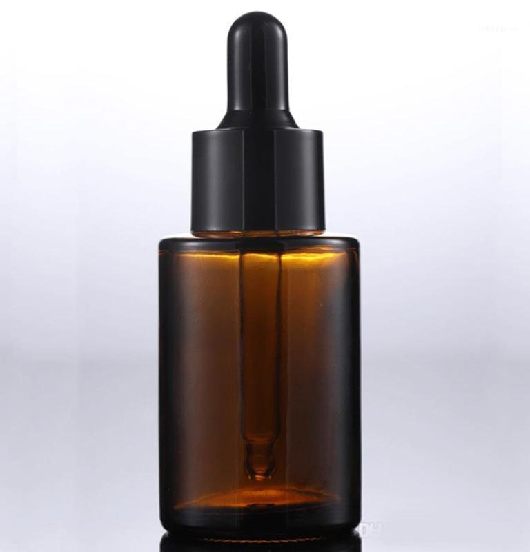 Top Selling 30ml Frosted Clear Amber Flat Shoulder Essence Bottles Empty Glass Dropper Bottle With White Black Lids 240PCS/lot1
Top Selling 30ml Frosted Clear Amber Flat Shoulder Essence Bottles Empty Glass Dropper Bottle With White Black Lids 240PCS/lot1