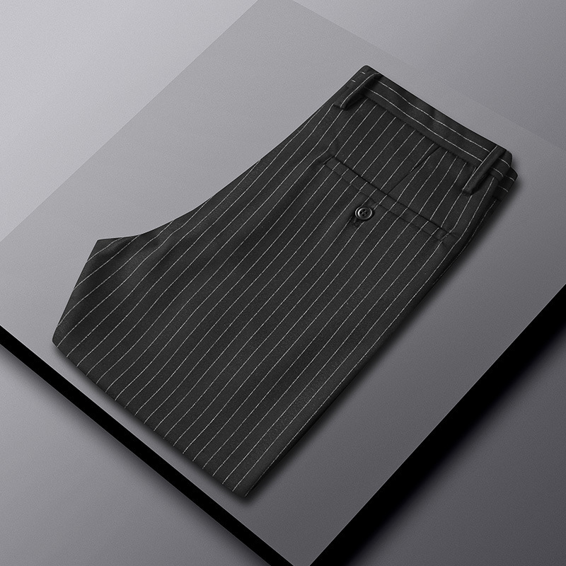 2020 Formal Pants in Dress for Striped Men's Clothes Fine Adjustment to the Office Men Suit New Korea Style Pvww, 827 black strip
2020 Formal Pants in Dress for Striped Men's Clothes Fine Adjustment to the Office Men Suit New Korea Style Pvww, 827 black strip