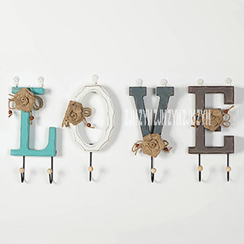 Creative 520/HOME/ LOVE Letter Coat Hat Hook Changing Room Vintage Decorative Wooden Wall Hanger Hallway Key Ring Wall Hook
Creative 520/HOME/ LOVE Letter Coat Hat Hook Changing Room Vintage Decorative Wooden Wall Hanger Hallway Key Ring Wall Hook
