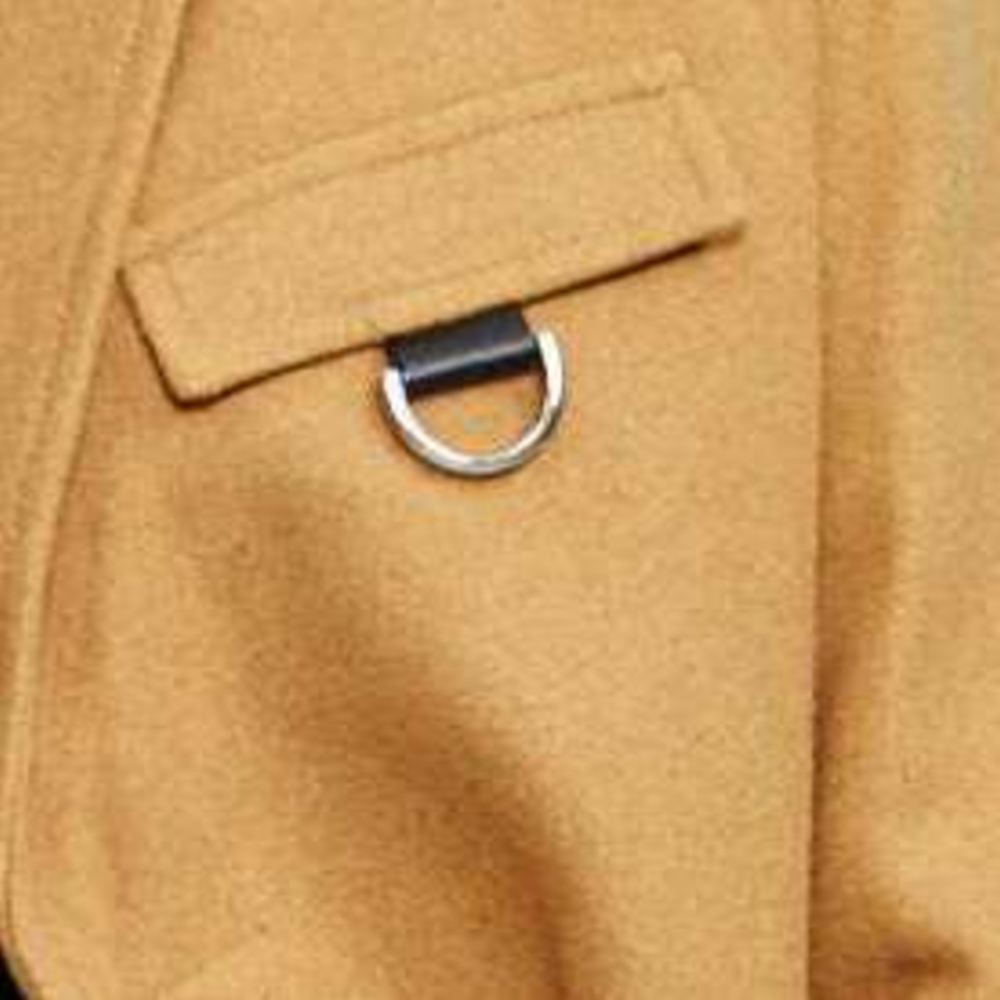 METERSBONWE Winter Men Wool Coat Medium-Long Overcoat Slim Korean Suit 201120