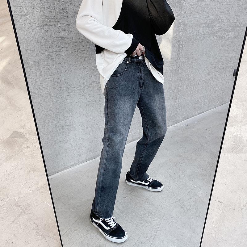 2020 Autumn And Winter New Youth Popular Men' Korean Version Of Ins Gradient Jeans Fashion Casual Harajuku Style Straight Pants, Blue
2020 Autumn And Winter New Youth Popular Men' Korean Version Of Ins Gradient Jeans Fashion Casual Harajuku Style Straight Pants, Blue