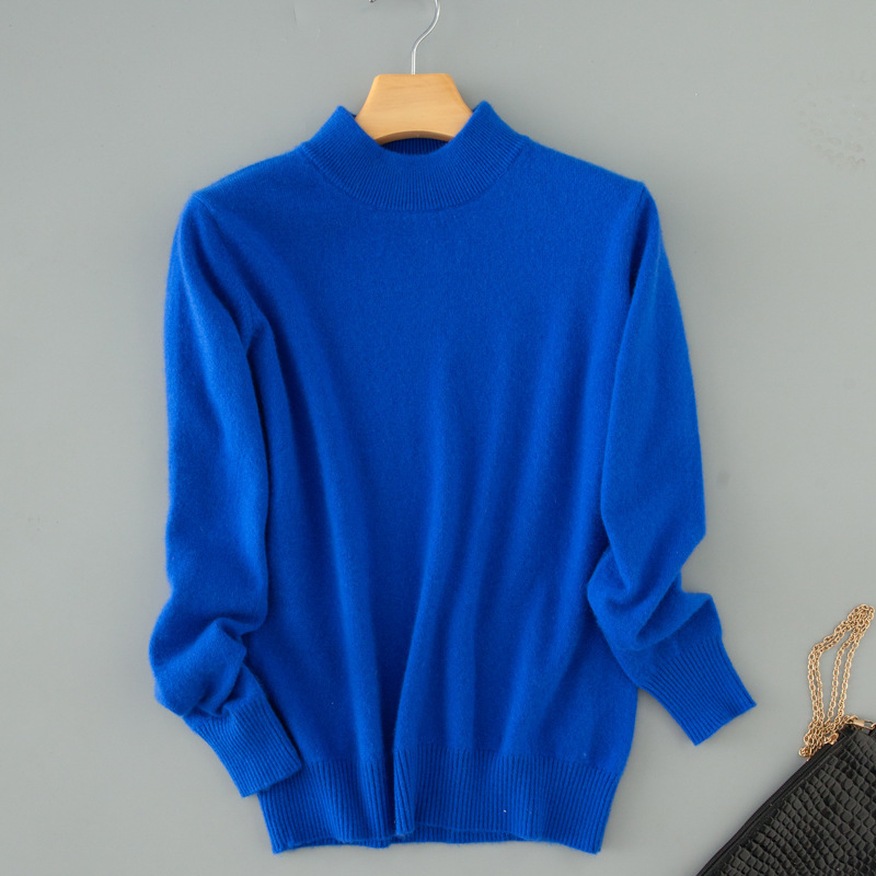 Cashmere Green Turtleneck Lady's Plus Size Pullovers Black Female Sweater Casual Women Jumper Winter Pull Femme 201201