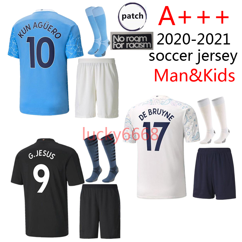 Super A quality) 20 21 man and kids soccer jersey kits 2020 2021 football shirt manchester KUN AGUERO DE BRUYNE GESUS BERNARDO adult kits
Super A quality) 20 21 man and kids soccer jersey kits 2020 2021 football shirt manchester KUN AGUERO DE BRUYNE GESUS BERNARDO adult kits