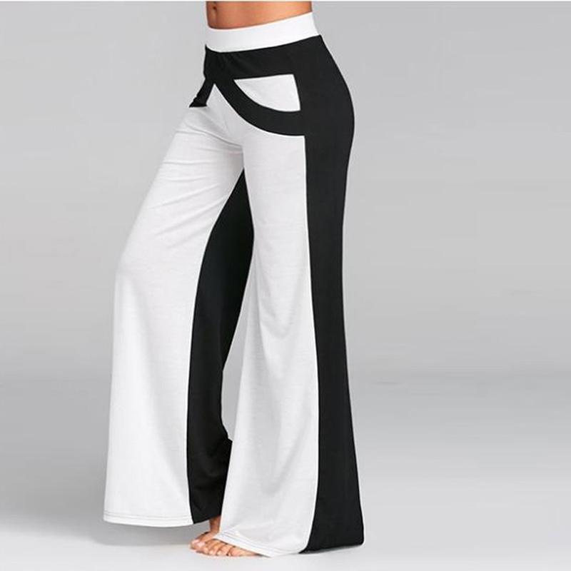 Patchwork Boot Cut Pant High Waist Elastic Wide Leg Pants Fitness Loose Running Dancing Yoga Pant Sport Workout Streetwear, White
Patchwork Boot Cut Pant High Waist Elastic Wide Leg Pants Fitness Loose Running Dancing Yoga Pant Sport Workout Streetwear, White