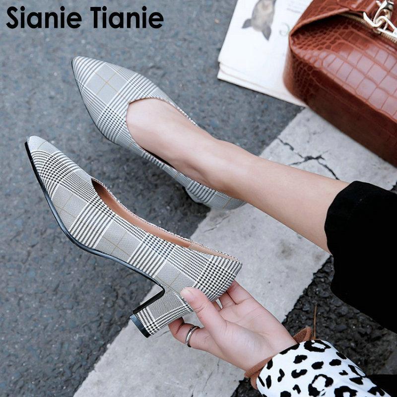 Sianie Tianie 2020 PU plaid checked houndstooth elegant ladies office pumps V design fashion women square high heels stilettos1, Yellow line
Sianie Tianie 2020 PU plaid checked houndstooth elegant ladies office pumps V design fashion women square high heels stilettos1, Yellow line