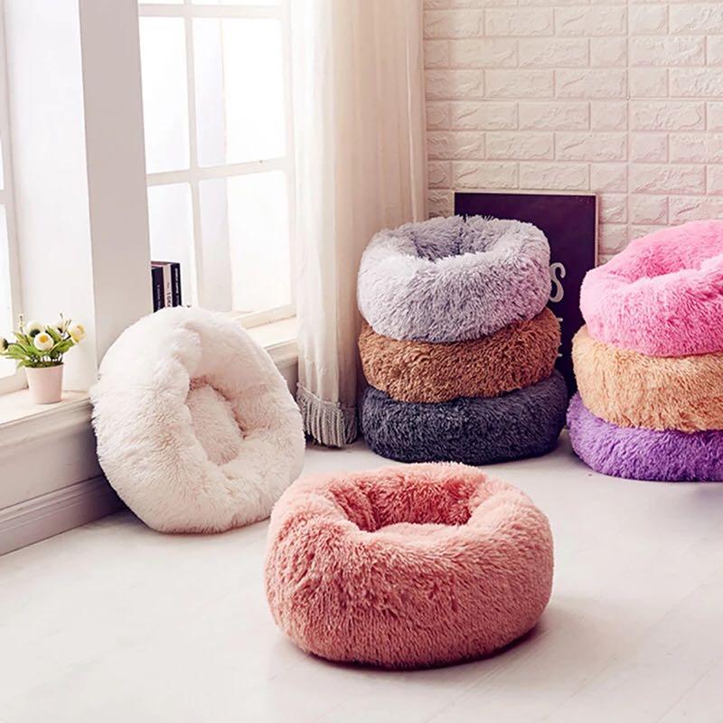 Round Pet Bed House Dog & Cat Long Plush Calming Dounts Beds Soothing Pet Kennel Ultra-Soft Pets Basket Kennel Puppy Sofa
Round Pet Bed House Dog & Cat Long Plush Calming Dounts Beds Soothing Pet Kennel Ultra-Soft Pets Basket Kennel Puppy Sofa