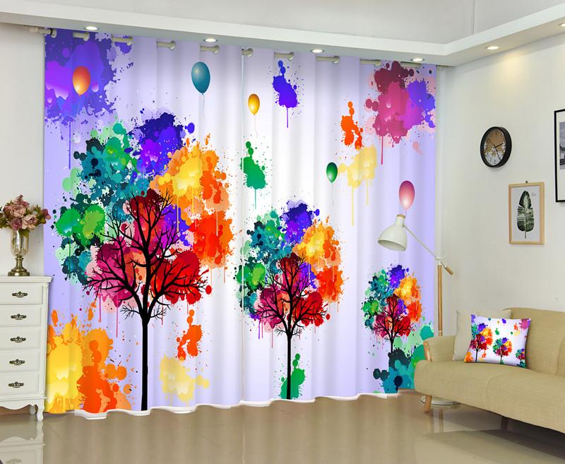 Gorgeous Colorful Curtains 3D Printing Bedding Room Window Curtain 95% Backout Shade Curtain for Hotel Customized Photo Size
Gorgeous Colorful Curtains 3D Printing Bedding Room Window Curtain 95% Backout Shade Curtain for Hotel Customized Photo Size