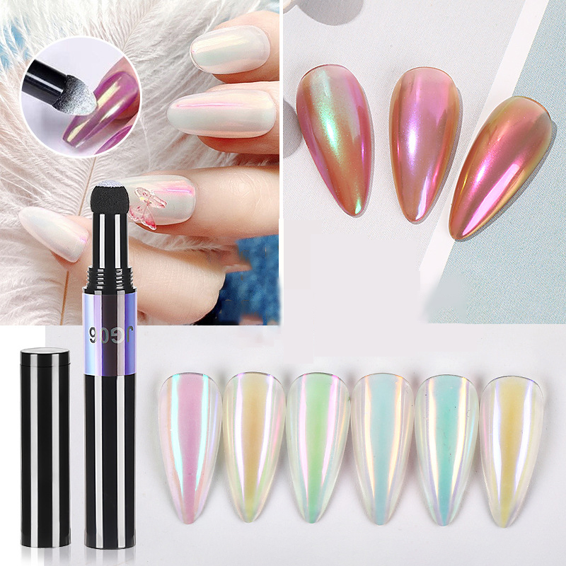 Nails Glitter Powder Pen Cushion Aurora Magic Pen Powder Dust Sparkling Pigment DIY Nails Decoration Nail Art Tools for Women
Nails Glitter Powder Pen Cushion Aurora Magic Pen Powder Dust Sparkling Pigment DIY Nails Decoration Nail Art Tools for Women