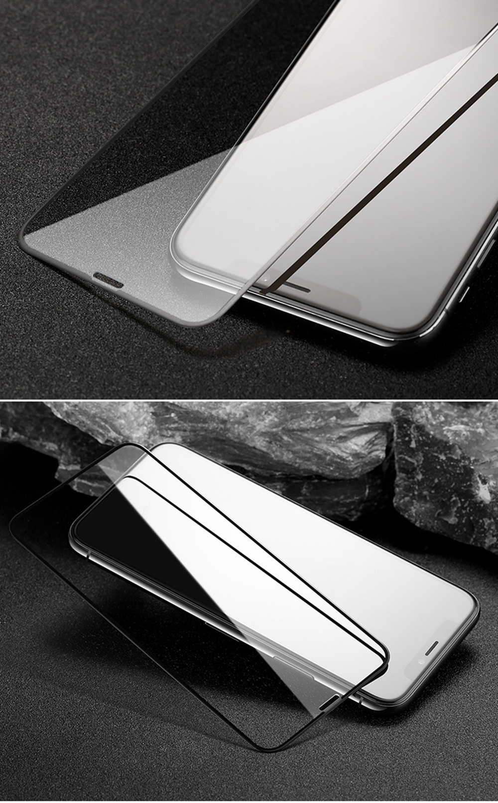 For iPhone 16 Pro Max 15 14 13 12 11 Plus Mini Full Glue Tempered Glass Mobile Cell Phone Screen Protector Film Cover Case 3D 9H Explosion-proof