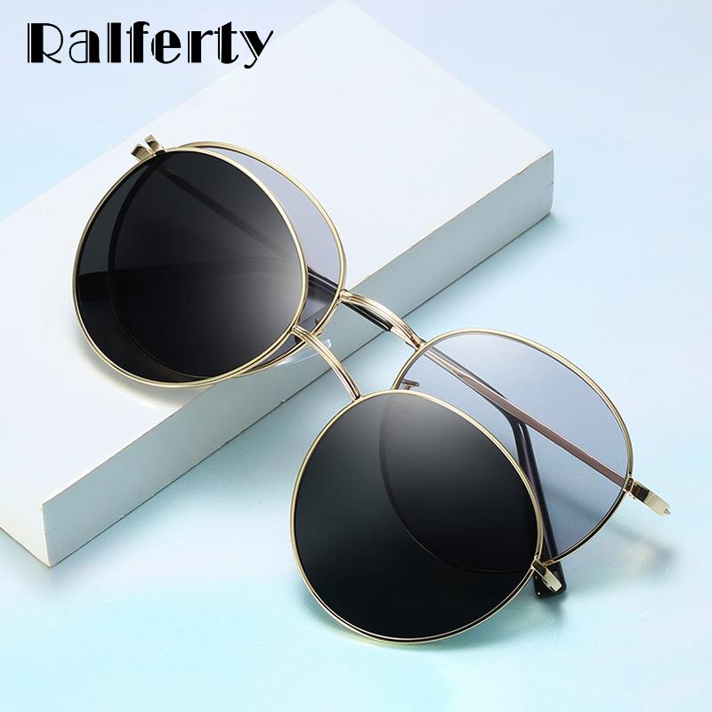 Sunglasses Ralferty Women's Glasses 2 In 1 Clip On Kit Round Magnet Polarized Metal Wire Eyeglasse Frame Prescriptioon
Sunglasses Ralferty Women's Glasses 2 In 1 Clip On Kit Round Magnet Polarized Metal Wire Eyeglasse Frame Prescriptioon