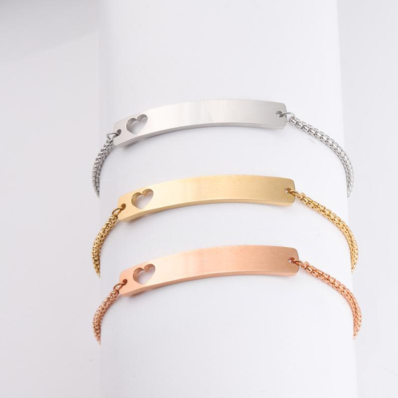 10pcs Mirror Hollow Peach Heart Curved Long Bracelet Adjustable Box Chain Polished Stainless Steel Hand Jewelry Women
10pcs Mirror Hollow Peach Heart Curved Long Bracelet Adjustable Box Chain Polished Stainless Steel Hand Jewelry Women