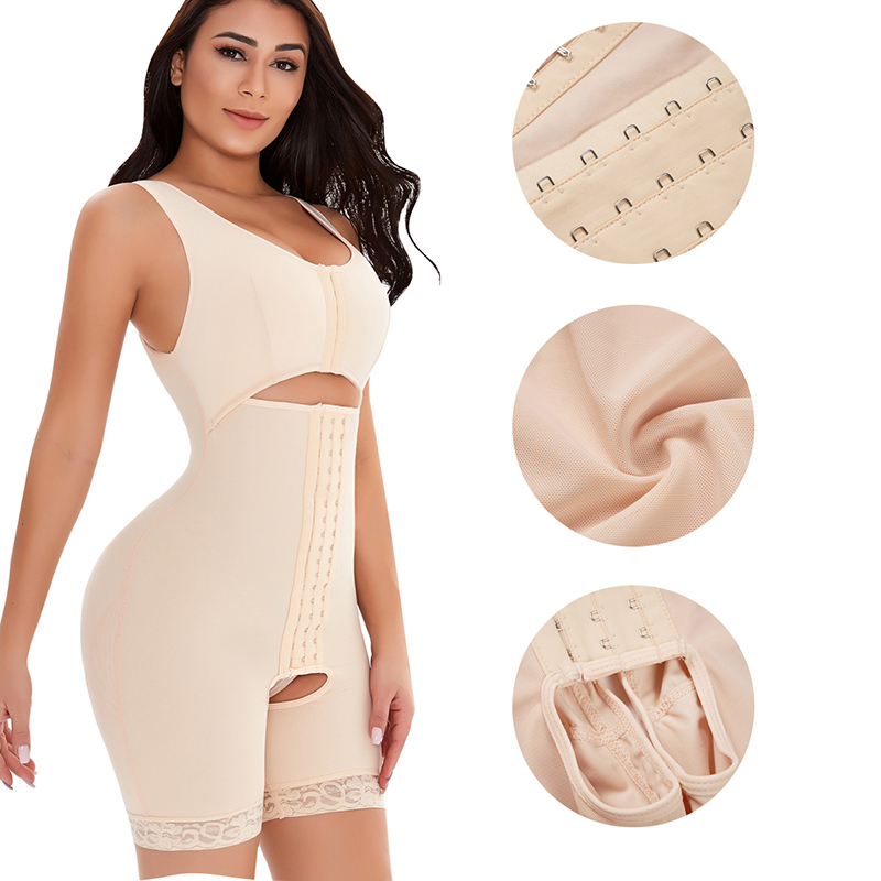 Women Shapewear Bodysuit Full Body Shaper Panty Fajas After Surgery Post Liposuction Compression Garments Butt Lifter Hooks
Women Shapewear Bodysuit Full Body Shaper Panty Fajas After Surgery Post Liposuction Compression Garments Butt Lifter Hooks