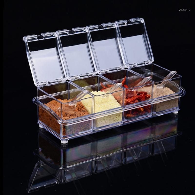 Grade Plastic Seasoning Box Set Detachable Kitchen Condiment Dispenser Kitchen Accessories Seasoner Storage Cases And Spoon1
Grade Plastic Seasoning Box Set Detachable Kitchen Condiment Dispenser Kitchen Accessories Seasoner Storage Cases And Spoon1
