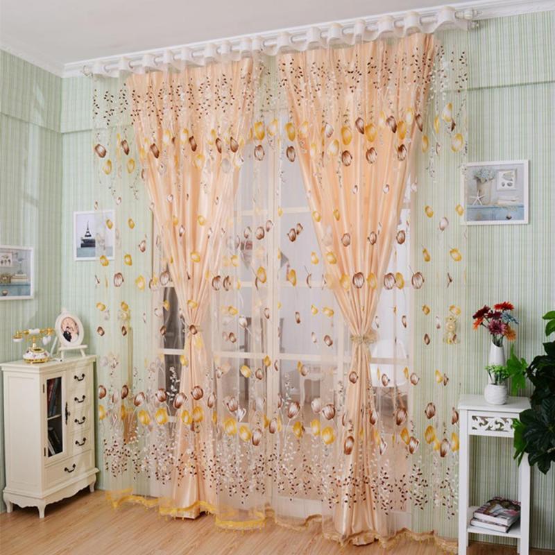 New Style 1*2.7m Tulip Floral Voile Curtain Beautiful House Decor Door Window Curtain Panel Sheer Valances Scarf, Green
New Style 1*2.7m Tulip Floral Voile Curtain Beautiful House Decor Door Window Curtain Panel Sheer Valances Scarf, Green