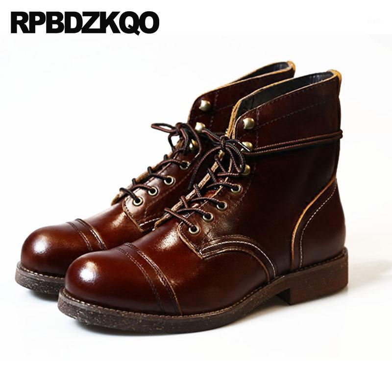 Casual Work Plus Size Boots Ankle Lace Up Combat Army Men's Shoes Full Grain Leather Safety High Quality Brown Working1
Casual Work Plus Size Boots Ankle Lace Up Combat Army Men's Shoes Full Grain Leather Safety High Quality Brown Working1