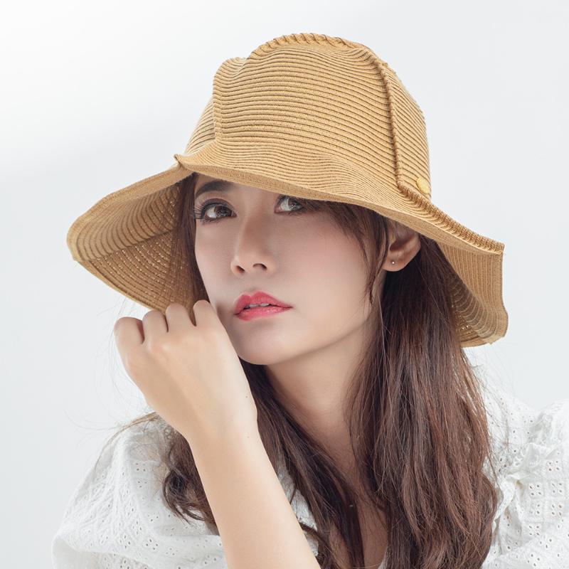OhSunny Summer Bucket Hats For Women Beach Straw Hat Foldable Washable Panama Fedora Cap Wide Brim UV Protection Cap For Female, Black
OhSunny Summer Bucket Hats For Women Beach Straw Hat Foldable Washable Panama Fedora Cap Wide Brim UV Protection Cap For Female, Black