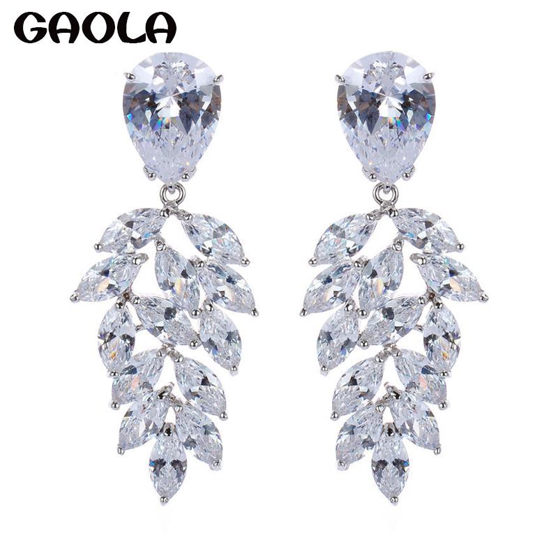 GAOLA Top Quality New Design Leaves Shape CZ Silver Color Earring Luxury Jewelry For Woman GLE1959
GAOLA Top Quality New Design Leaves Shape CZ Silver Color Earring Luxury Jewelry For Woman GLE1959