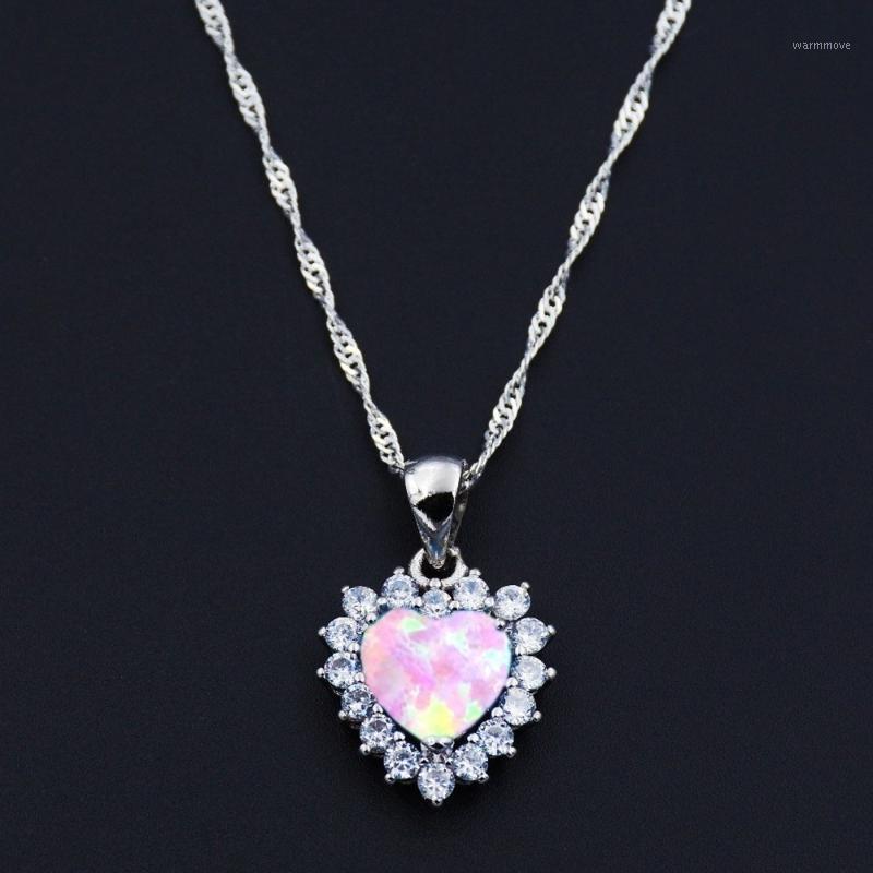 Crystal Rhinestone Love Heart Shaped Pendant Necklace Women Round Pink Opal Chian Necklaces Mother's Day Gift Fashion Jewelry1
Crystal Rhinestone Love Heart Shaped Pendant Necklace Women Round Pink Opal Chian Necklaces Mother's Day Gift Fashion Jewelry1