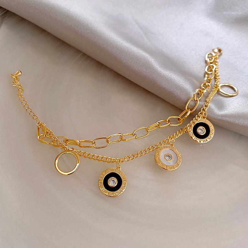 Luxury Jewelry Rose Gold Stainless Steel Roman numerals Bracelets & Bangles Female Charm Crystal Bracelet For Women1
Luxury Jewelry Rose Gold Stainless Steel Roman numerals Bracelets & Bangles Female Charm Crystal Bracelet For Women1