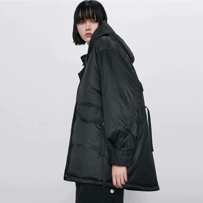 2021 New Women Winter Thick Parkas Jackets Female Warm Down Cotton Hooded Coats Big Pocket Zipper Padded Cold Snow Outwear Piif, Black
2021 New Women Winter Thick Parkas Jackets Female Warm Down Cotton Hooded Coats Big Pocket Zipper Padded Cold Snow Outwear Piif, Black