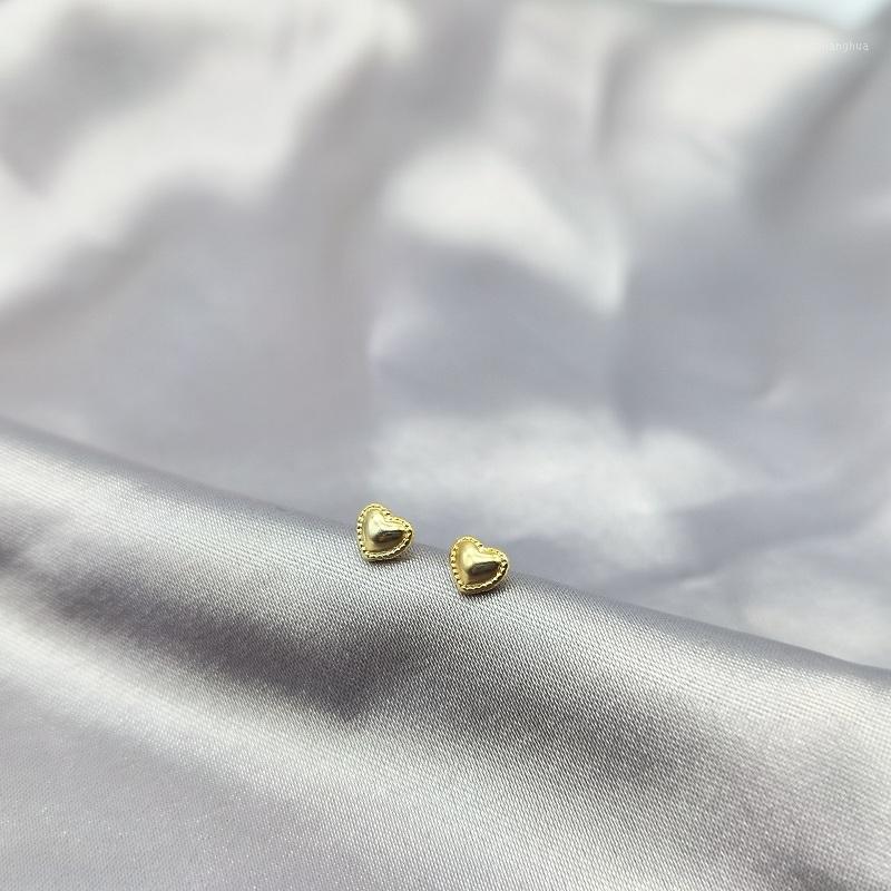 Korean Fashion Small Heart Earrings For Women 2022 Gold Color 925 Silver Stud Charms Cute Female Body Jewelry, Golden;silver
Korean Fashion Small Heart Earrings For Women 2022 Gold Color 925 Silver Stud Charms Cute Female Body Jewelry, Golden;silver