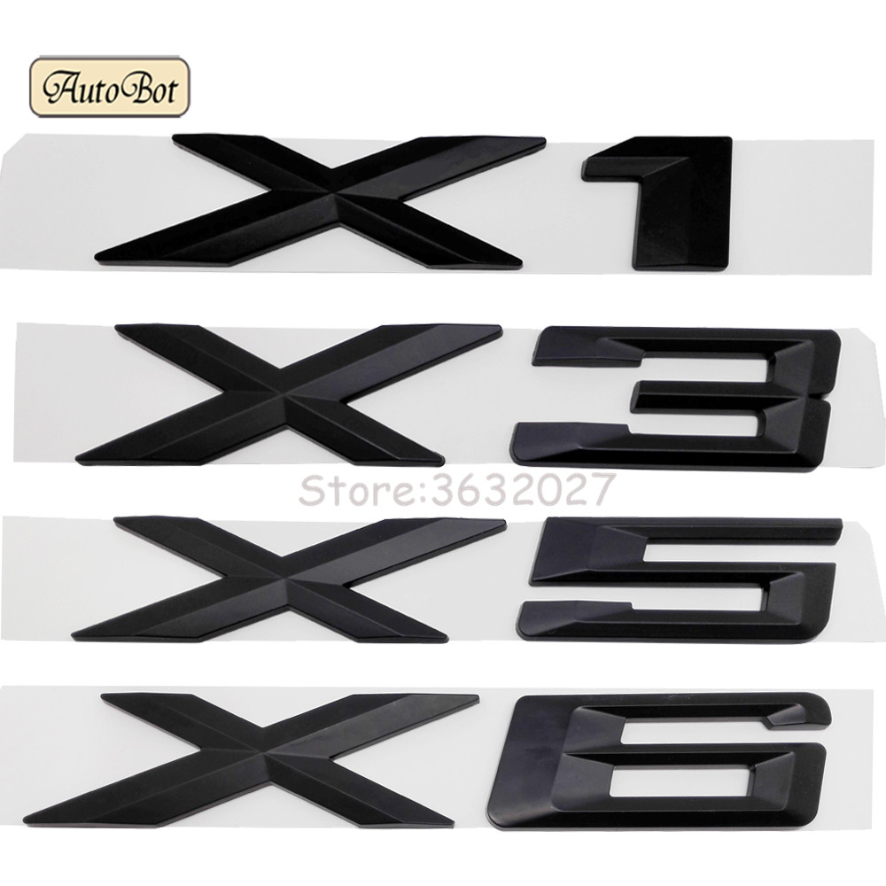 3D Car Tail Letter Plastic Emblem Badge Sticker For BMW X1 X3 X5 X6 F48 E84 E71 E53 E70 E83 F25 F26 F15 F16 F85 GT Accessories
3D Car Tail Letter Plastic Emblem Badge Sticker For BMW X1 X3 X5 X6 F48 E84 E71 E53 E70 E83 F25 F26 F15 F16 F85 GT Accessories