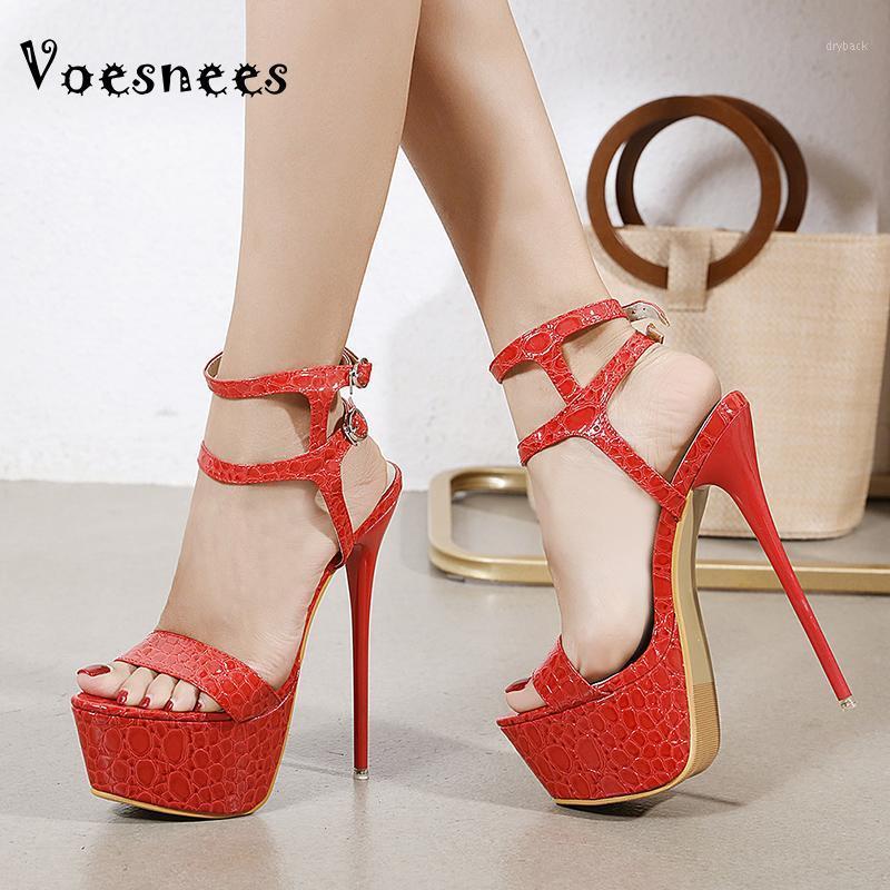 Voesnees Women Shoes 2021summer new fashion stone pattern stiletto sandals Waterproof Platform high heels Female Catwalk Shoes1, As picture shown
Voesnees Women Shoes 2021summer new fashion stone pattern stiletto sandals Waterproof Platform high heels Female Catwalk Shoes1, As picture shown