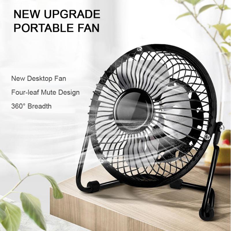 Mini USB Fan Portable Fans Metal Cooler Cooling 3 Blades Desktop Mute Fans Silent Universal For Car Notebook Computer Desk Fan
Mini USB Fan Portable Fans Metal Cooler Cooling 3 Blades Desktop Mute Fans Silent Universal For Car Notebook Computer Desk Fan