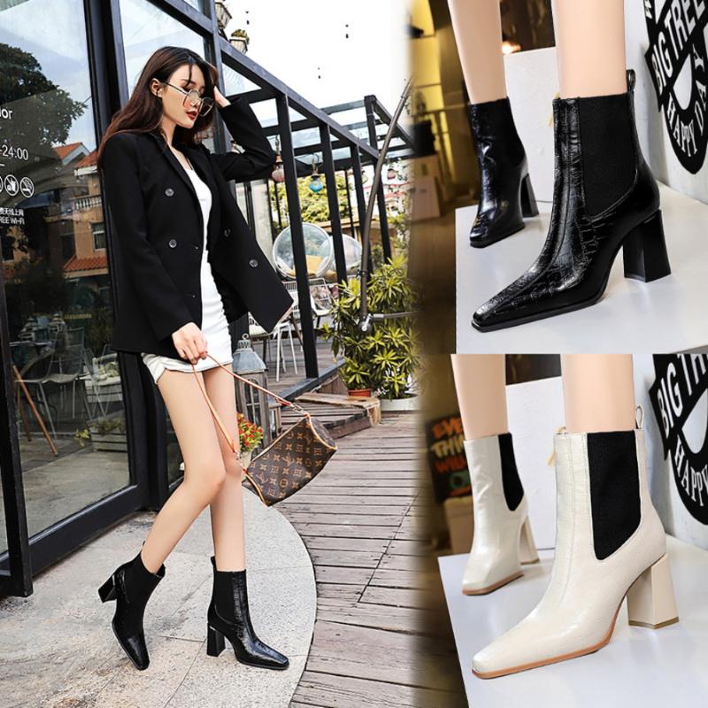 2021 Spring New Autumn and Winter Short Boots Sexy Nightclub Patent Leather High-heeled Short Boots Party Party 34-40, Black
2021 Spring New Autumn and Winter Short Boots Sexy Nightclub Patent Leather High-heeled Short Boots Party Party 34-40, Black