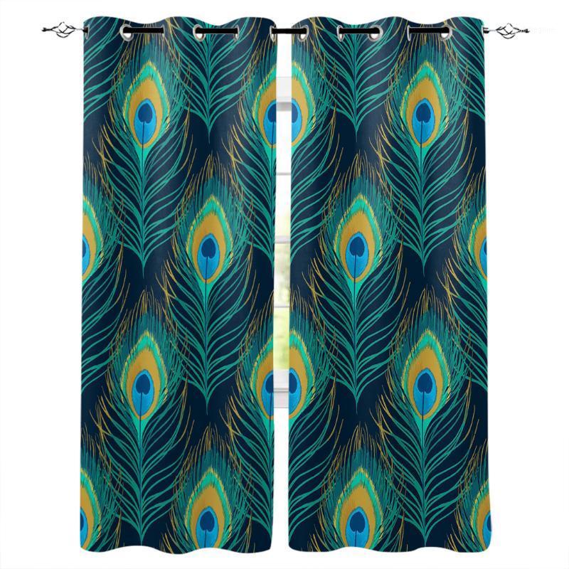 Peacock Feather Cyan Room Curtains Large Window Window Curtains Dark Living Room Outdoor Kitchen Bedroom Fabric Indoor Decor Kid1, As pic
Peacock Feather Cyan Room Curtains Large Window Window Curtains Dark Living Room Outdoor Kitchen Bedroom Fabric Indoor Decor Kid1, As pic