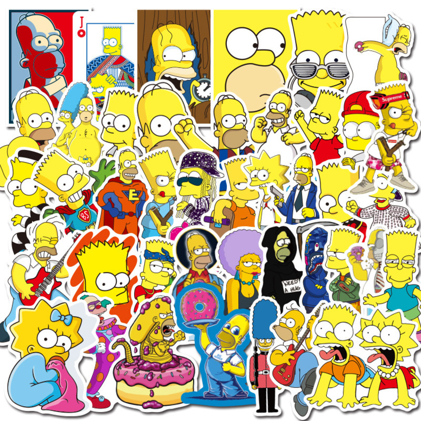 100 Pieces of Simpson Family Graffiti Stickers Fashion Brand Trolley Case Computer Water Cup Car Waterproof Sticker Bag E842
100 Pieces of Simpson Family Graffiti Stickers Fashion Brand Trolley Case Computer Water Cup Car Waterproof Sticker Bag E842