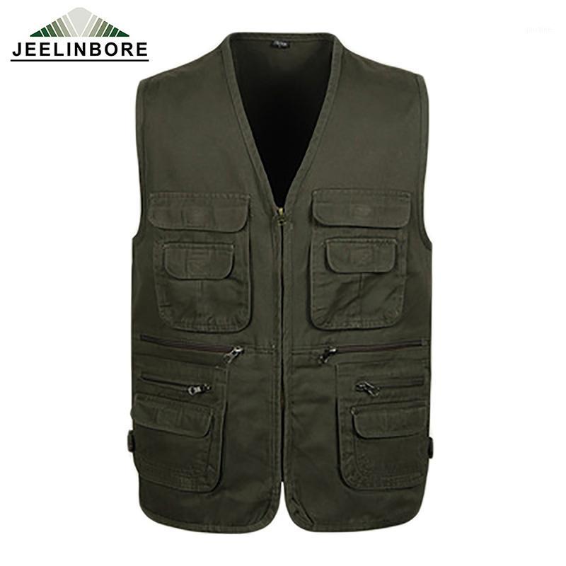 Wholesale- Big yards Spring 2017 New Arrival Casual men's vest, high-quality multi-pocket Sleeveless Jacket Vest,4 Color L-4XL Plus size1, Army green
Wholesale- Big yards Spring 2017 New Arrival Casual men's vest, high-quality multi-pocket Sleeveless Jacket Vest,4 Color L-4XL Plus size1, Army green