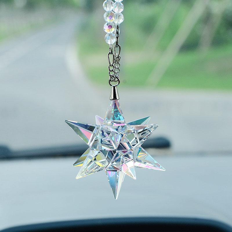 Car Pendant Austrian Crystal Star Decoration Ornaments Sun Catcher Hanging Trim Christmas Tree Gifts women Men
Car Pendant Austrian Crystal Star Decoration Ornaments Sun Catcher Hanging Trim Christmas Tree Gifts women Men