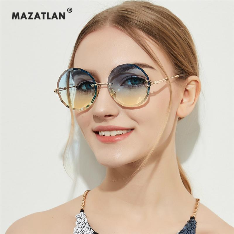 Borderless Diamond Cut Round Sunglasses for Women Luxury Designer Brand Fashion Retro Transparent Color Lens Sun Glasses Ladies1
Borderless Diamond Cut Round Sunglasses for Women Luxury Designer Brand Fashion Retro Transparent Color Lens Sun Glasses Ladies1