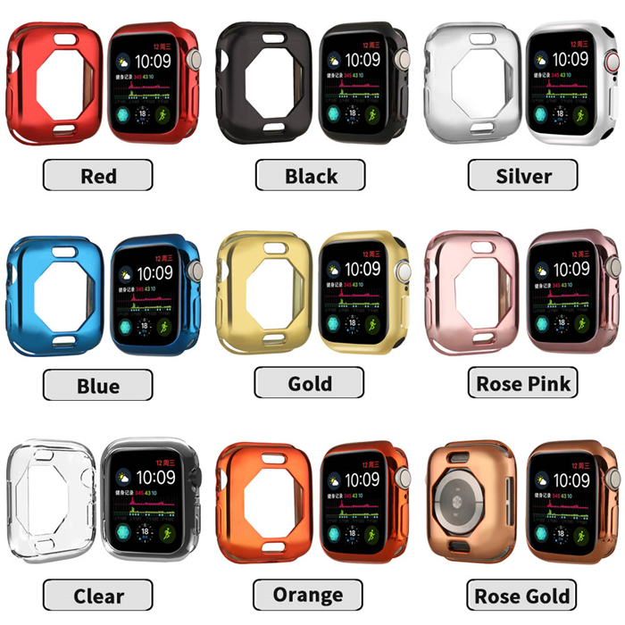 Soft TPU Protector Case for Apple Watch Series 5 4 Cover 40mm 44mm Shockproof Bumper for iWatch octagon Shell Accessories, Transparent
Soft TPU Protector Case for Apple Watch Series 5 4 Cover 40mm 44mm Shockproof Bumper for iWatch octagon Shell Accessories, Transparent