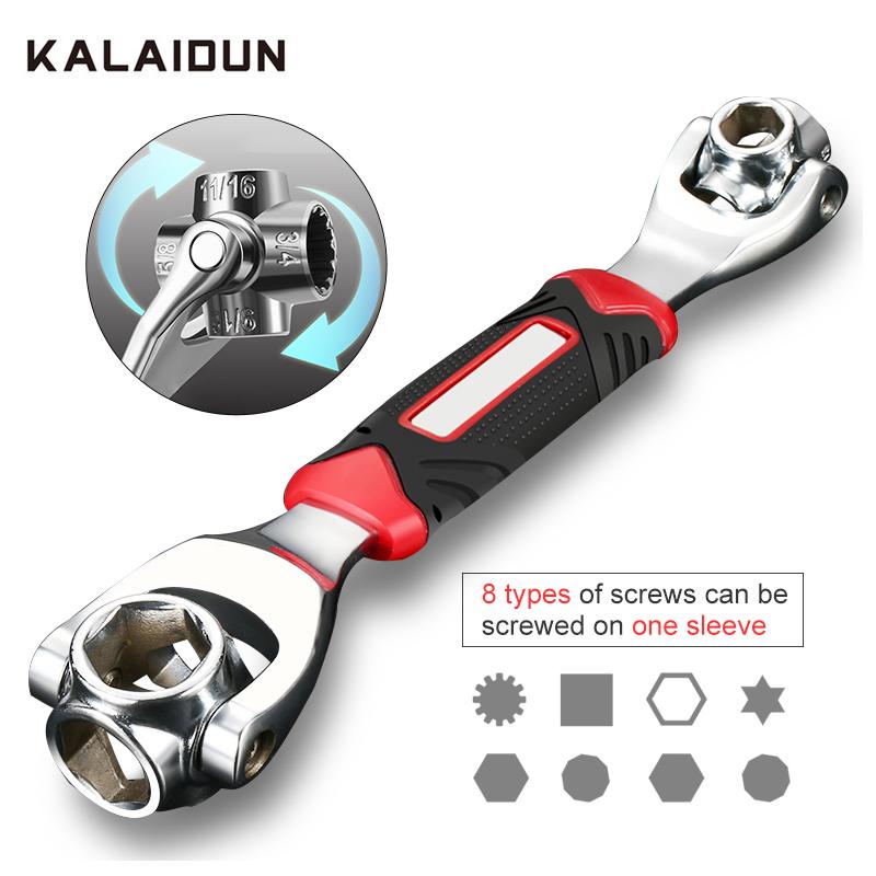 KALAIDUN Wrench Torque Keys Set Universal Key Ratchet Multitul Spanner 48 In 1 Hand Tools Spline Bolts Torx Furniture Car Repair
KALAIDUN Wrench Torque Keys Set Universal Key Ratchet Multitul Spanner 48 In 1 Hand Tools Spline Bolts Torx Furniture Car Repair