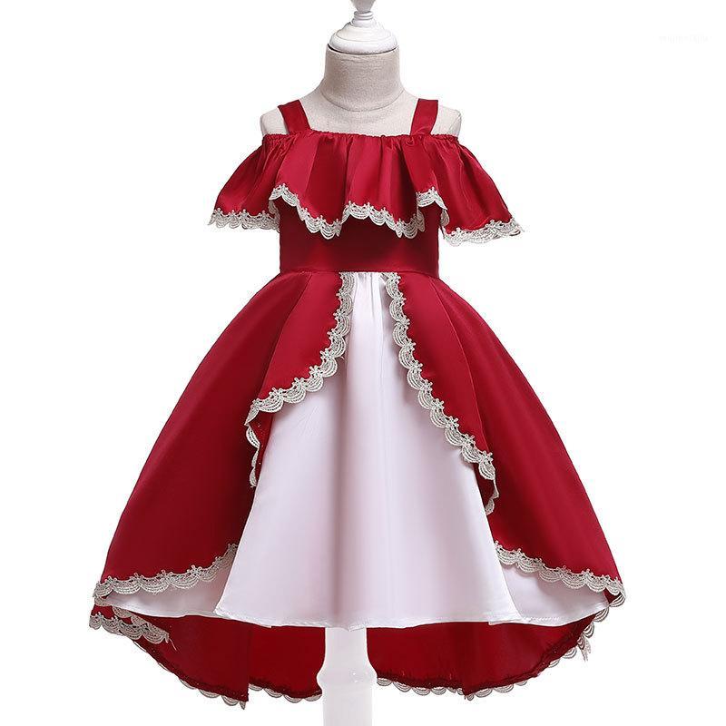 Summer New Children Dress with Lotus Leaf Sleeves Off The Shoulder Lace Girl Kids Costumes Christmas Party Princess Fluffy Dress1, D0079-blue
Summer New Children Dress with Lotus Leaf Sleeves Off The Shoulder Lace Girl Kids Costumes Christmas Party Princess Fluffy Dress1, D0079-blue