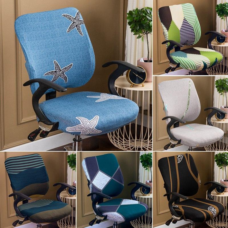 Universal Office Chair Cover Spandex Elastic Split Chair Covers Printed Armchair Slipcover Dustproof Seat Slipcovers Decor
Universal Office Chair Cover Spandex Elastic Split Chair Covers Printed Armchair Slipcover Dustproof Seat Slipcovers Decor