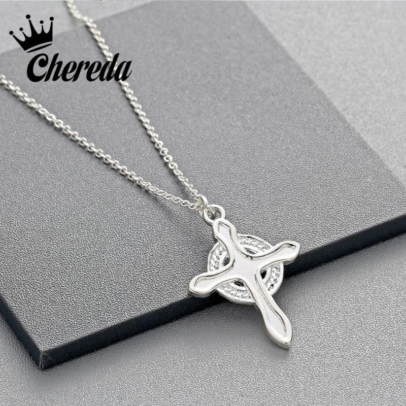 Chereda New Fashion Sun Cross Irish Religious Charm Pendant Necklace Silver Gold Color Jewelry For Women Men Fine Accessories1
Chereda New Fashion Sun Cross Irish Religious Charm Pendant Necklace Silver Gold Color Jewelry For Women Men Fine Accessories1