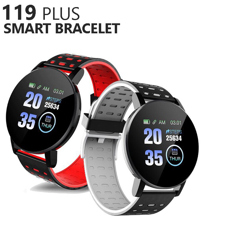 119 Plus Smart Bracelet Watch Heart Rate monitor 119plus Smart watch Wristband Sports bands Colorful Waterproof For Android IOS Health Wrist
119 Plus Smart Bracelet Watch Heart Rate monitor 119plus Smart watch Wristband Sports bands Colorful Waterproof For Android IOS Health Wrist
