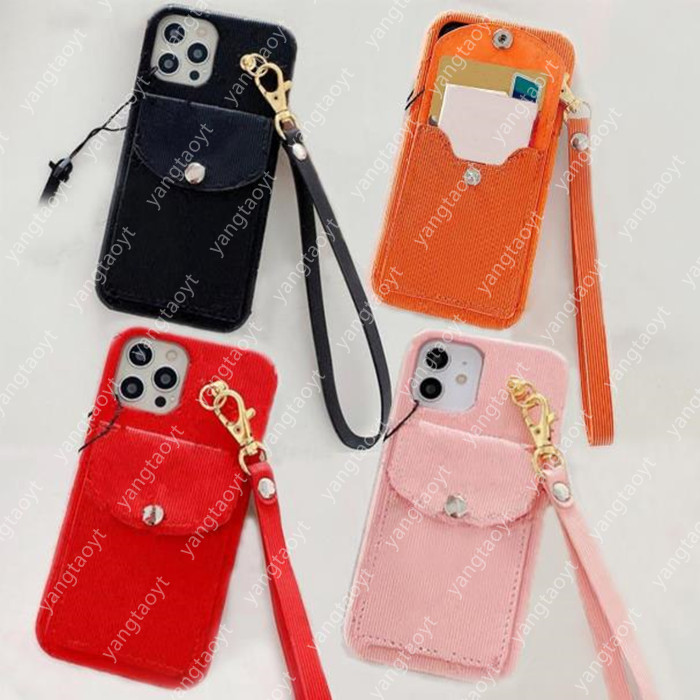 Top Designer Wallet Phone Cases For iPhone 13 Pro Max 12 11 Xs XR X 8 7 Plus Fashion Lanyard Print Back Cover Luxury Mobile Shell Card Holde
Top Designer Wallet Phone Cases For iPhone 13 Pro Max 12 11 Xs XR X 8 7 Plus Fashion Lanyard Print Back Cover Luxury Mobile Shell Card Holde