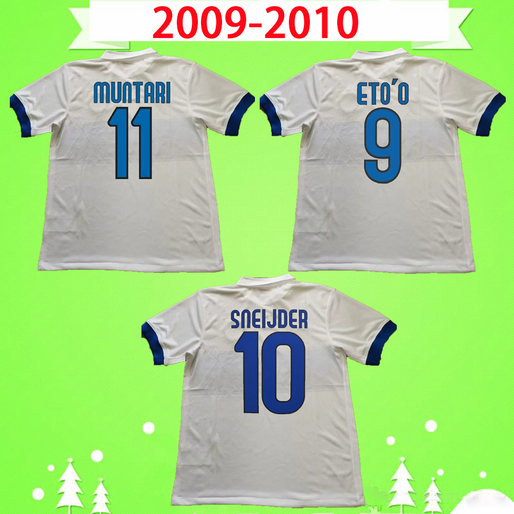 2009 2010 Retro soccer jersey 09 10 J.ZANETTI SNEIJDER MUNTARI QUARESMA J.ZANETTI MILAN MILITO classic Vintage football shirt away white, 2009 2010 with patches
2009 2010 Retro soccer jersey 09 10 J.ZANETTI SNEIJDER MUNTARI QUARESMA J.ZANETTI MILAN MILITO classic Vintage football shirt away white, 2009 2010 with patches