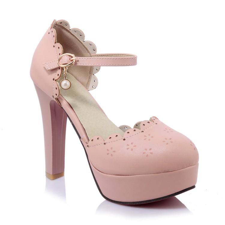 PQECFS Big size 33-46 high quality hot sale 2021 new fashion women solid cut-outs platform high heels pumps 3 colors, Pink
PQECFS Big size 33-46 high quality hot sale 2021 new fashion women solid cut-outs platform high heels pumps 3 colors, Pink