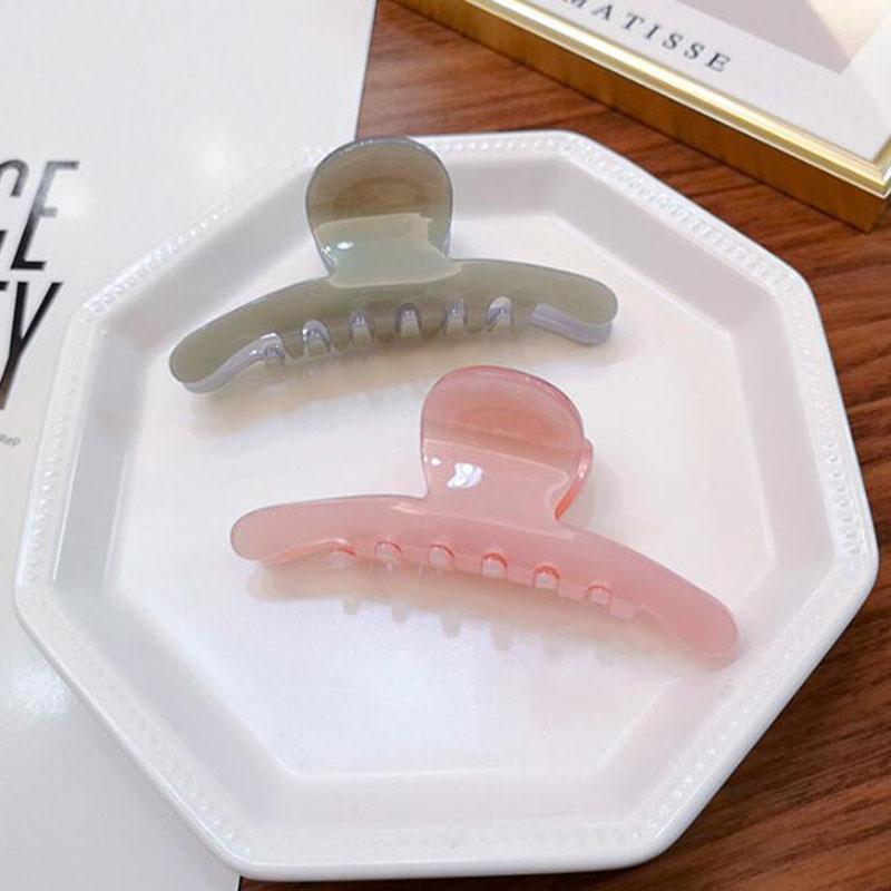 2021 Korea Hair Accessories New Morandi Color Intersect Large Hair For Women Girls Fashion Crab Tins Clamps Clip Long
2021 Korea Hair Accessories New Morandi Color Intersect Large Hair For Women Girls Fashion Crab Tins Clamps Clip Long