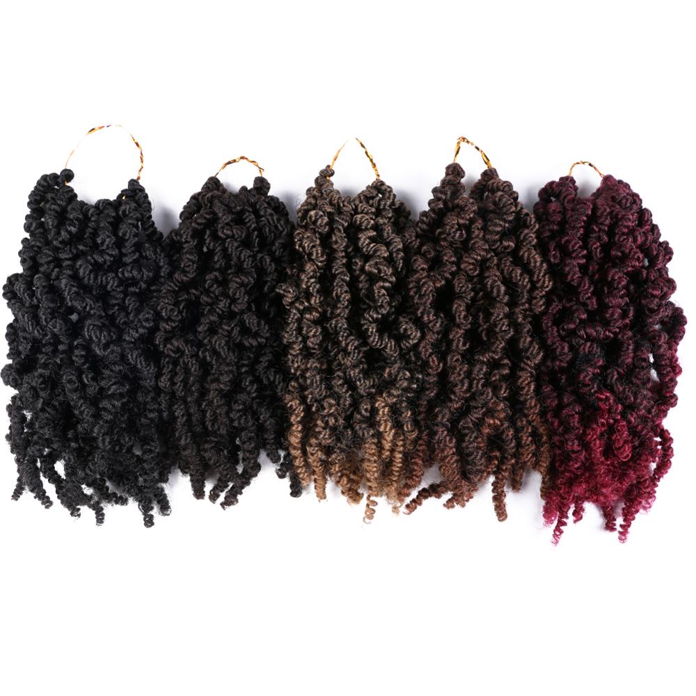 ShangHair Pre-twisted Spring Twist Hair 10 Inch 15strands/pcs Passion Twist Crochet Hair Black Brown Burgundy Ombre Braiding Hair 70g/pcs
ShangHair Pre-twisted Spring Twist Hair 10 Inch 15strands/pcs Passion Twist Crochet Hair Black Brown Burgundy Ombre Braiding Hair 70g/pcs