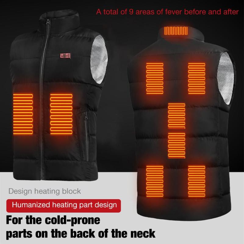 4XL Smart Heating Vest 9 Heating Areas Long-lasting Warm Comfortable Electric Charging Clothing, As pic
4XL Smart Heating Vest 9 Heating Areas Long-lasting Warm Comfortable Electric Charging Clothing, As pic