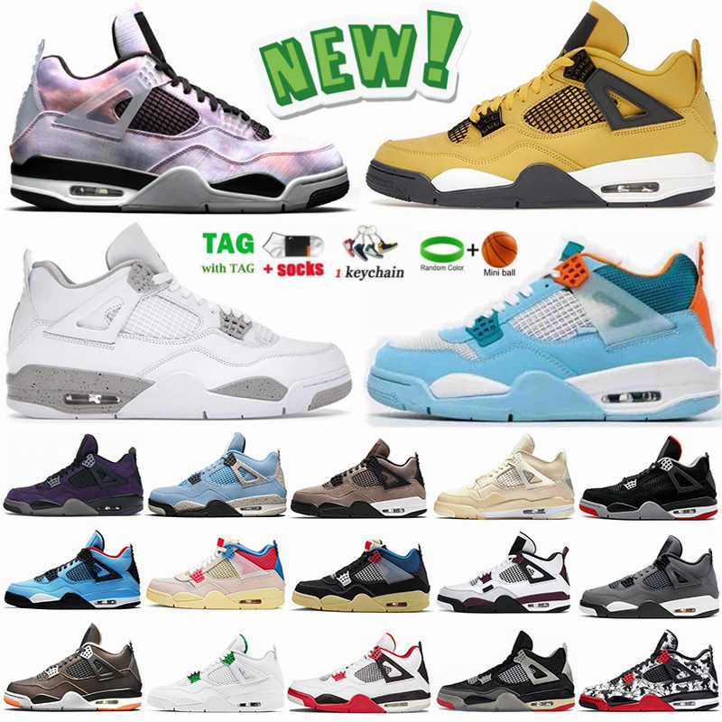 High mens 4 Black Cat University Blue Bred 4s basketball shoes White Oreo shimmer fire Red Thunder Zen Master Paris men women Designer sneakers trainers With Box, 18
High mens 4 Black Cat University Blue Bred 4s basketball shoes White Oreo shimmer fire Red Thunder Zen Master Paris men women Designer sneakers trainers With Box, 18
