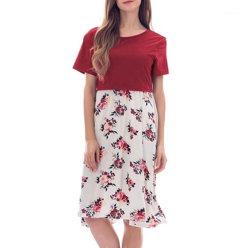 Maternity Women Short Sleeve Skirt Floral Print Nursing Dresses Breastfeeding Maternal Pregnancy Dress White1, Black
Maternity Women Short Sleeve Skirt Floral Print Nursing Dresses Breastfeeding Maternal Pregnancy Dress White1, Black